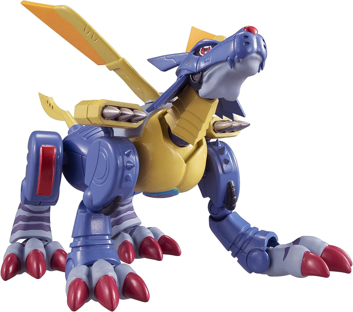 Figura de Metal Garurumon - Digimon