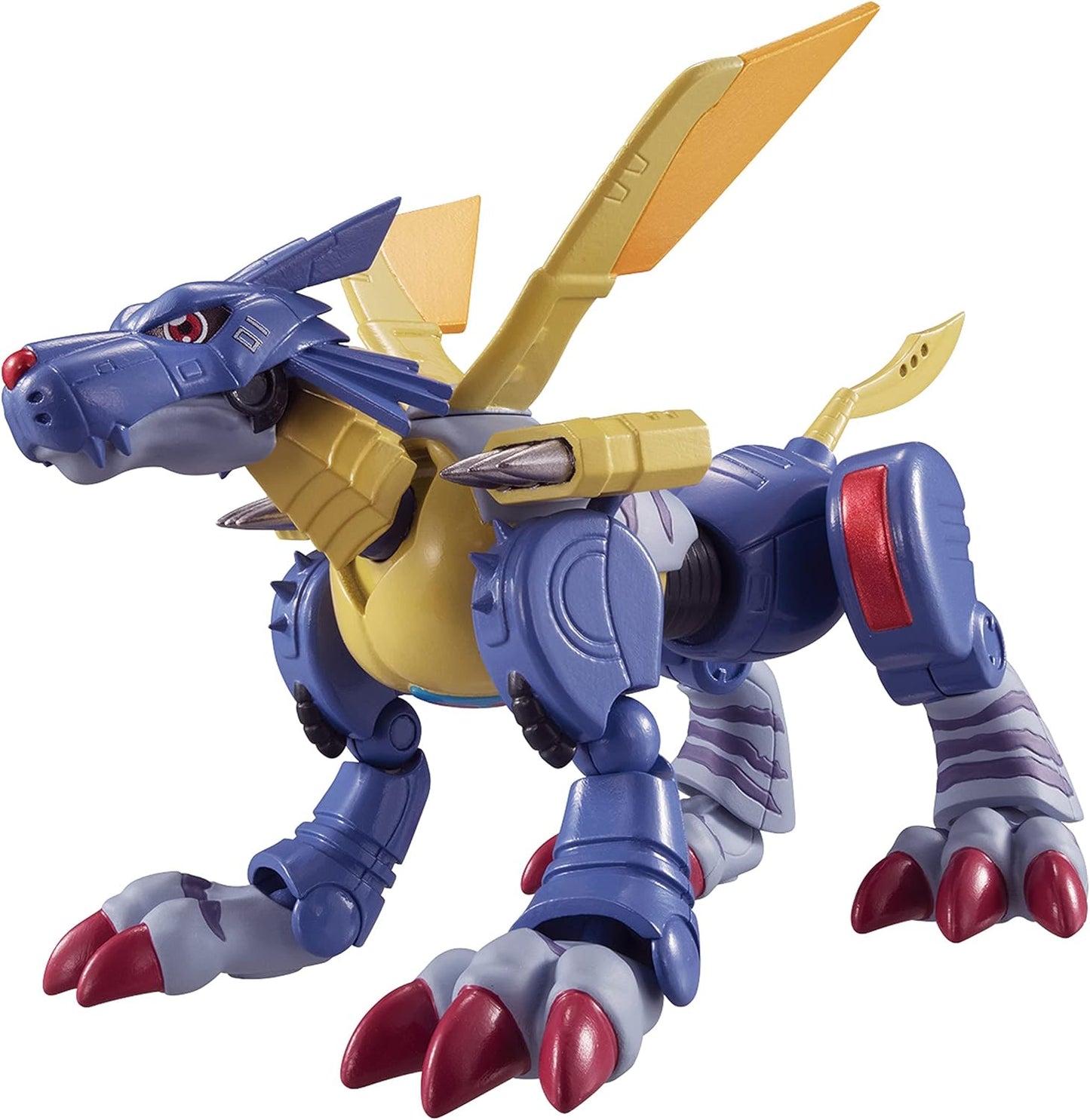 Figura de Metal Garurumon - Digimon